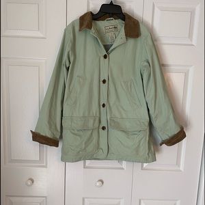 Vintage LL Bean Womens Chore Field Coat Green Med